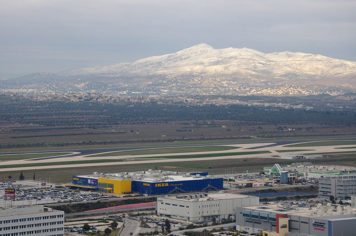 Aéroport international d'Athènes Elefthérios-Venizélos — vue de l'aéroport