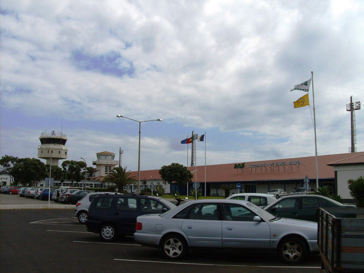 Aéroport de Santa Maria — vue de l'aéroport