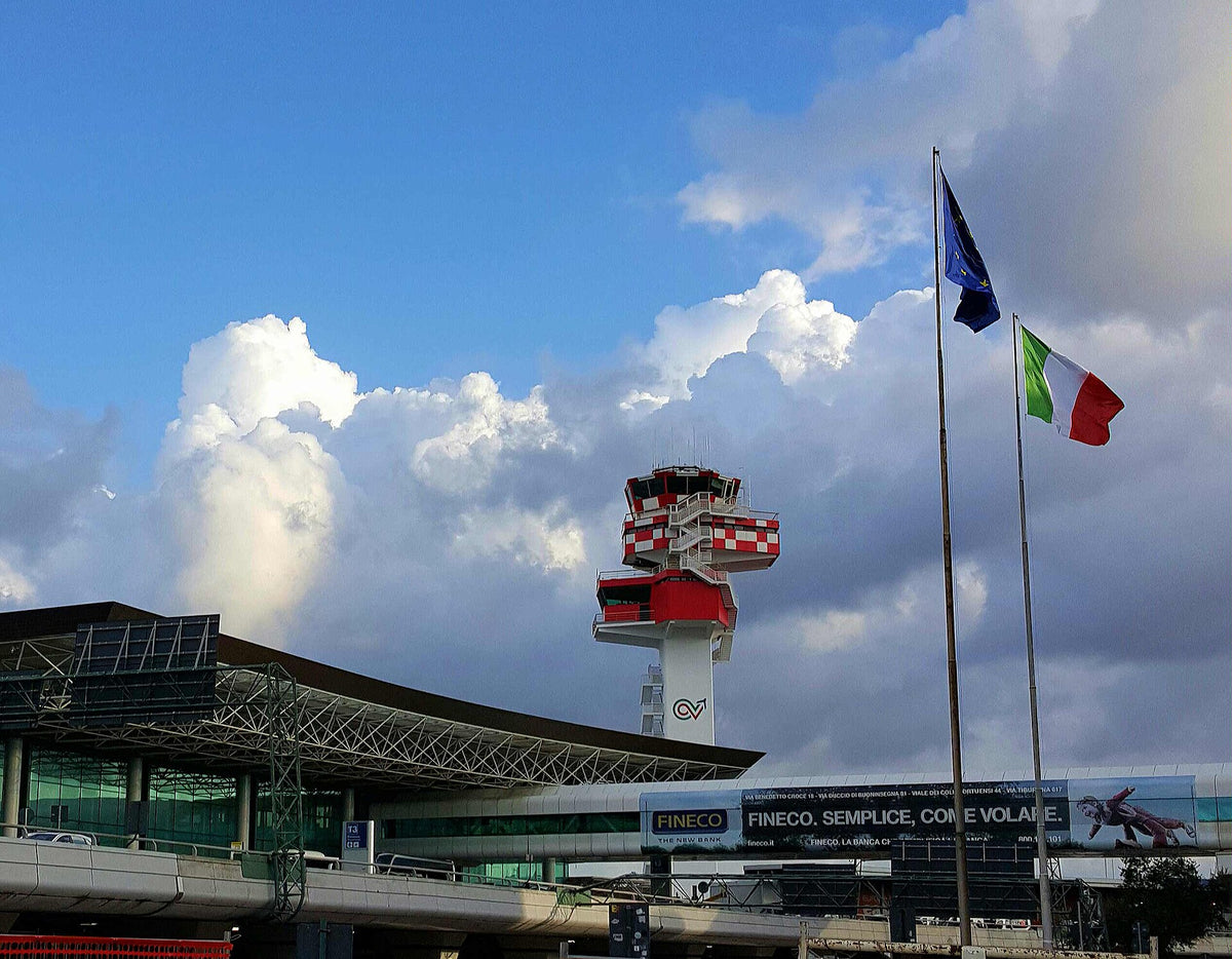 Aéroport international Rome-Fiumicino Leonardo da Vinci — vue de l'aéroport