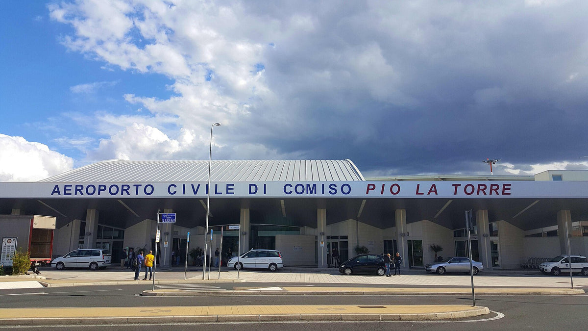 Aéroport de Comiso Pio La Torre — vue de l'aéroport