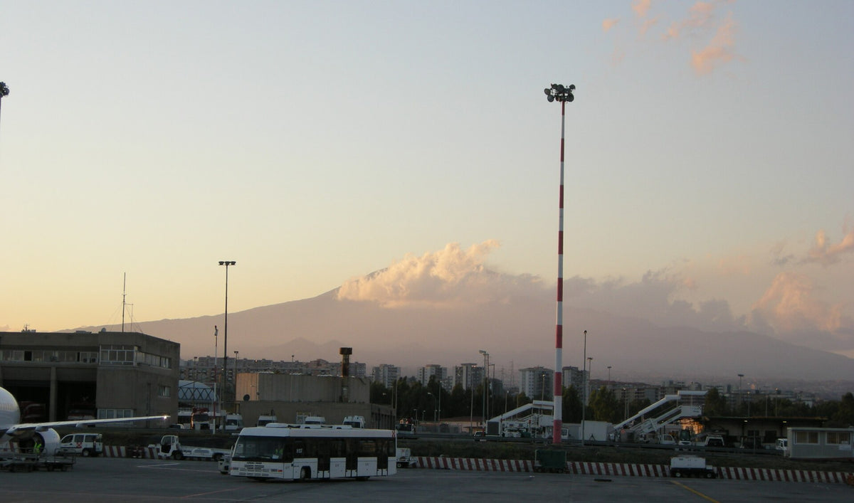 Aéroport de Catane-Fontanarossa — vue de l'aéroport