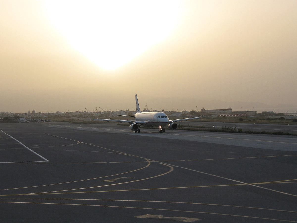 Aéroport international d'Héraklion Nikos-Kazantzakis — vue de l'aéroport