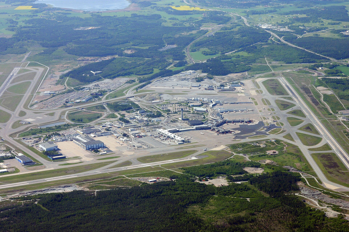 Stockholm-Arlanda Airport — vue de l'aéroport