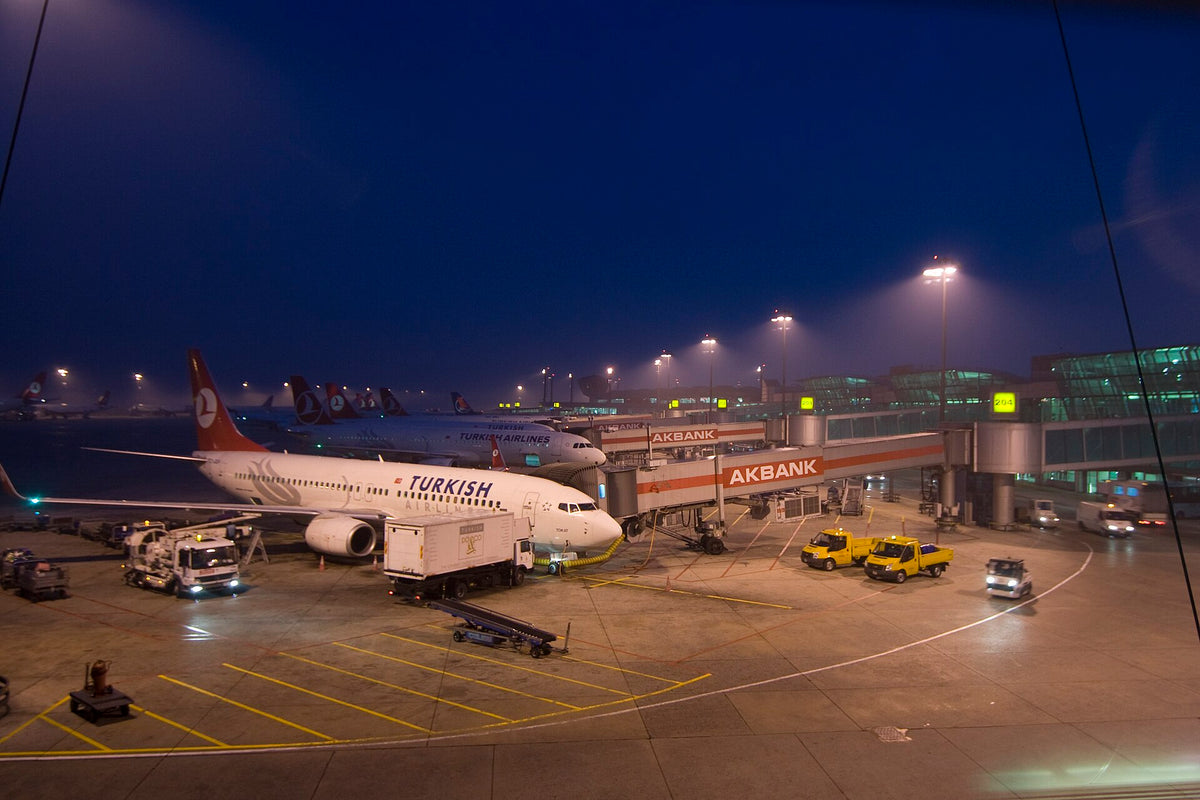 İstanbul Airport — vue de l'aéroport