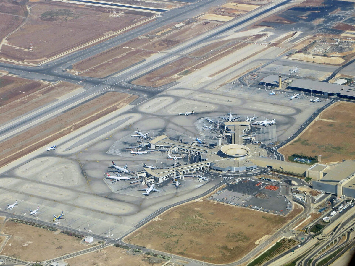 Ben Gurion International Airport — vue de l'aéroport