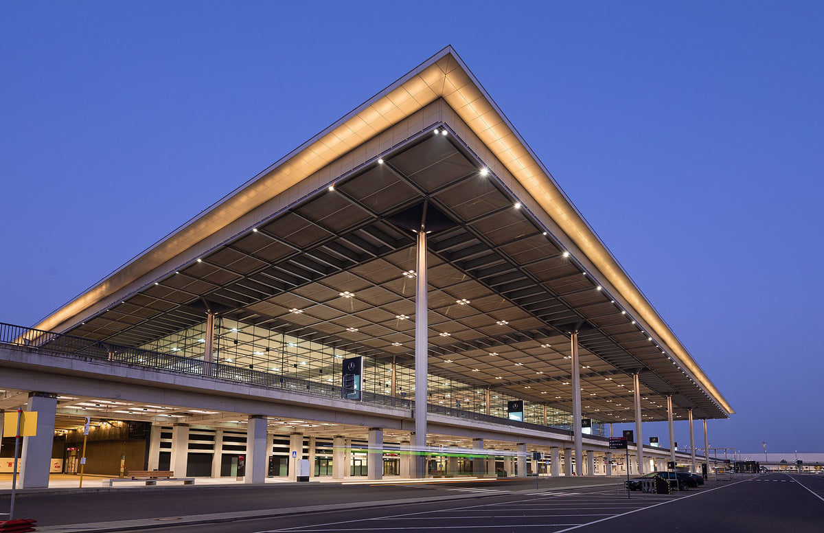 Aéroport Berlin Brandenburg Willy Brandt — vue de l'aéroport