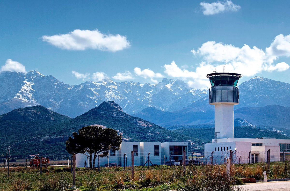 Aéroport de Calvi-Sainte-Catherine — vue de l'aéroport