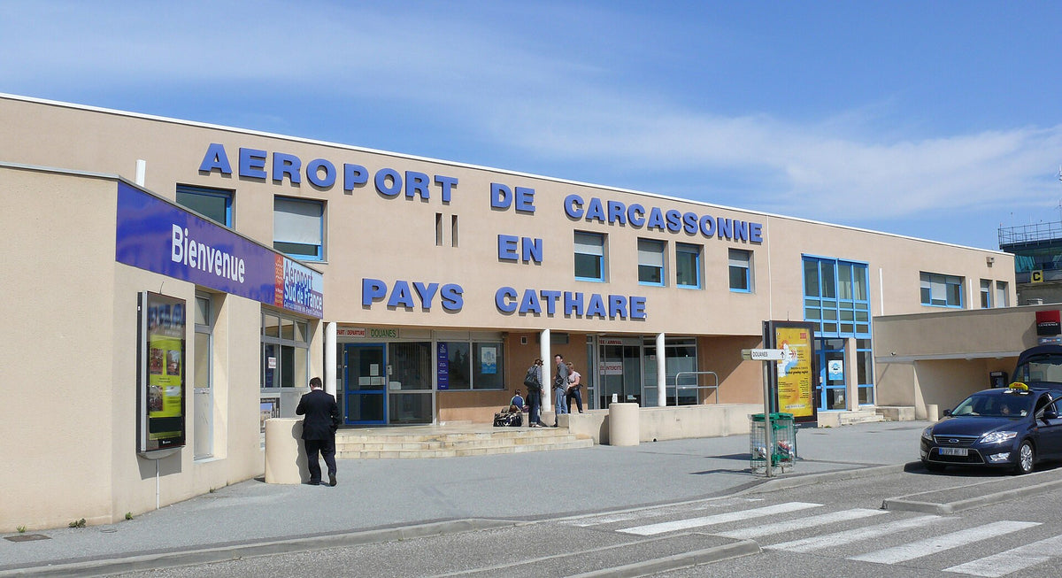 Aéroport de Carcassonne Sud de France — vue de l'aéroport