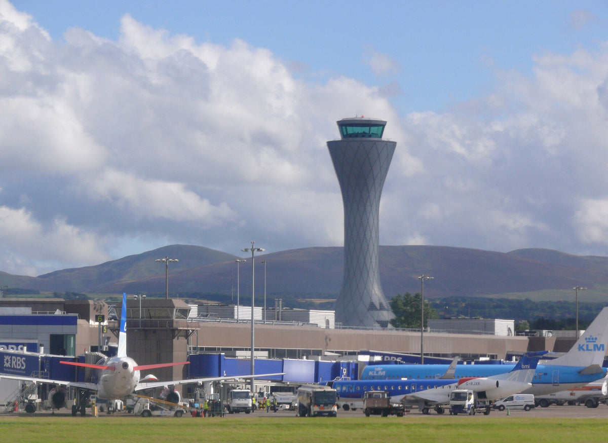 Edinburgh Airport — vue de l'aéroport