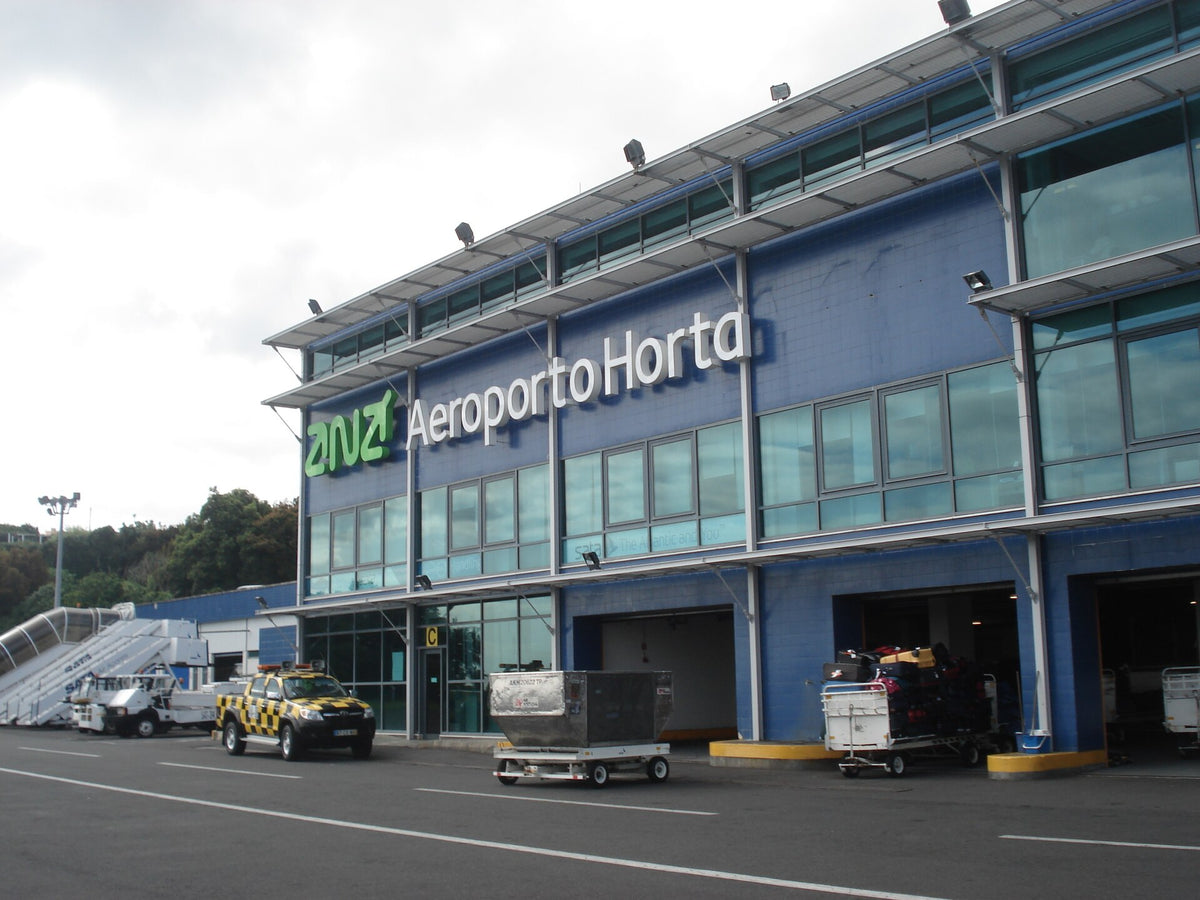Aéroport de Horta — vue de l'aéroport