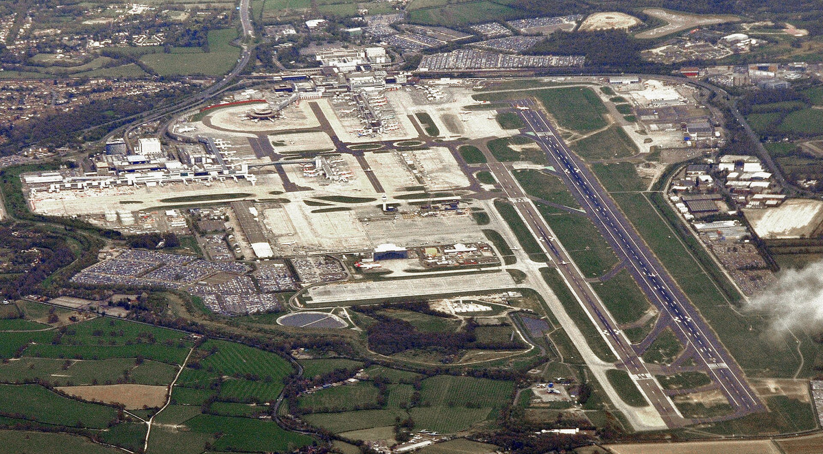 London Gatwick Airport — vue de l'aéroport