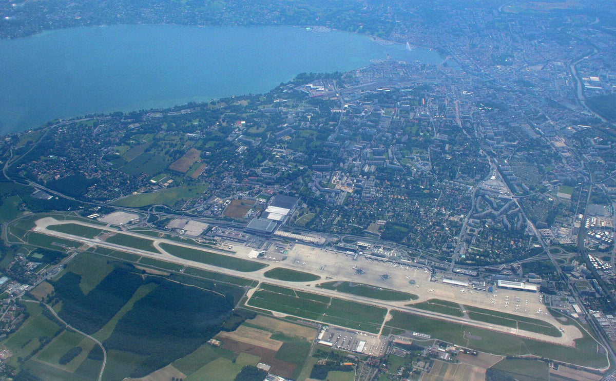 Aéroport international de Genève — vue de l'aéroport