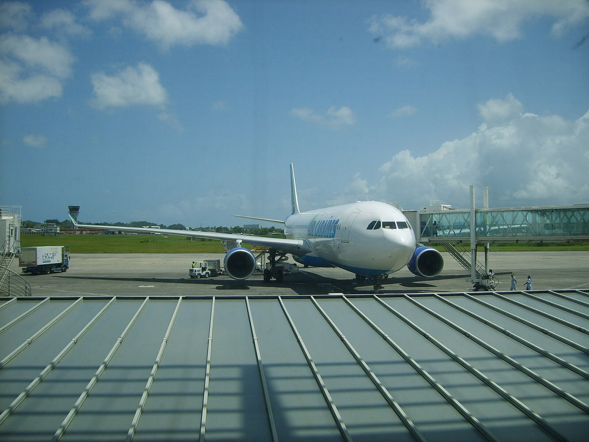 Aéroport international Guadeloupe Maryse Condé — vue de l'aéroport
