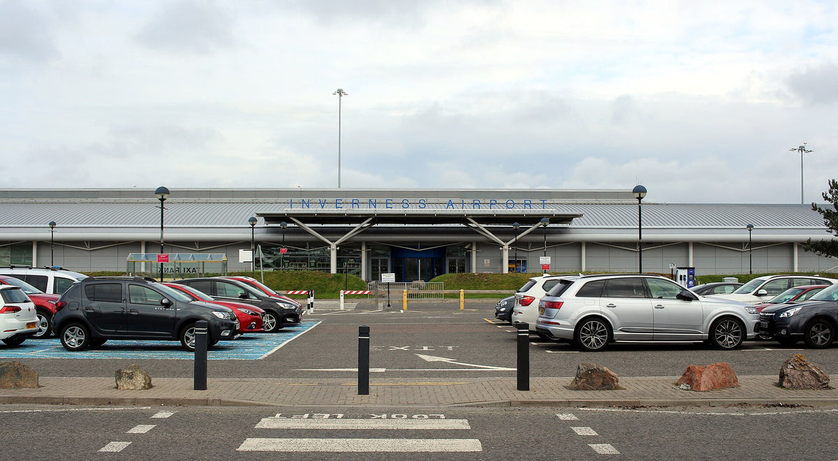 Aéroport d’Inverness — vue de l'aéroport