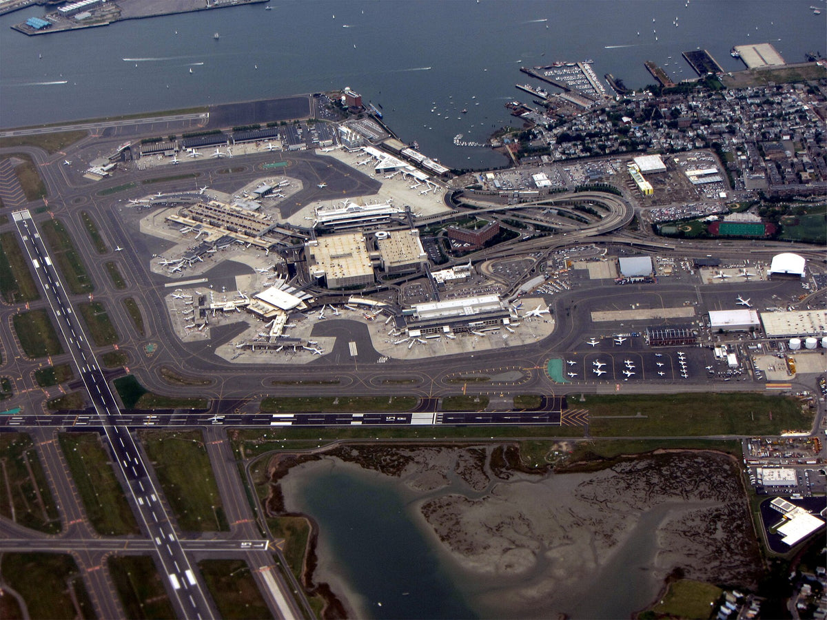 Boston Logan International Airport — vue de l'aéroport