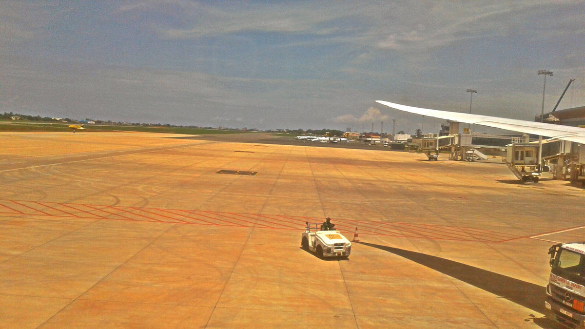 Aéroport international Gnassingbé Eyadéma Lomé-Tokoin — vue de l'aéroport