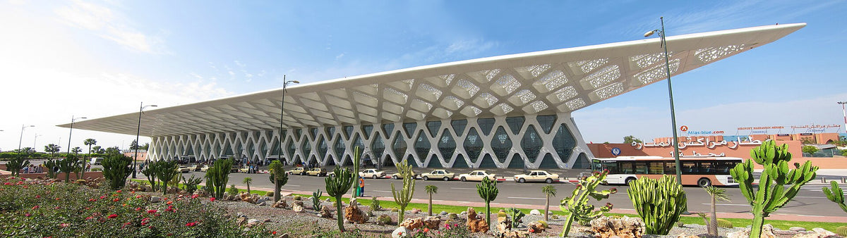 Aéroport Marrakech-Ménara — vue de l'aéroport