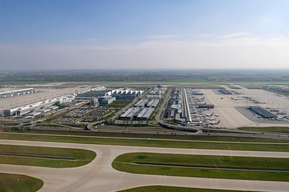 Aéroport de Munich-Franz-Josef-Strauss — vue de l'aéroport