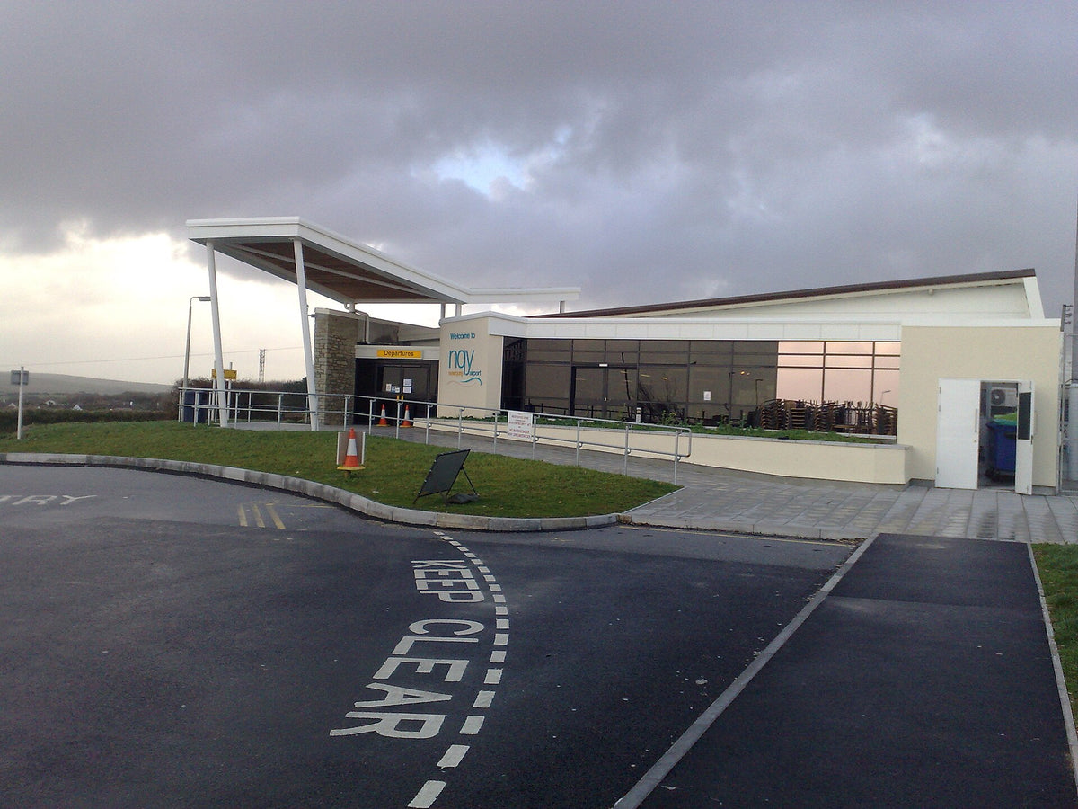 Cornwall Airport Newquay — vue de l'aéroport