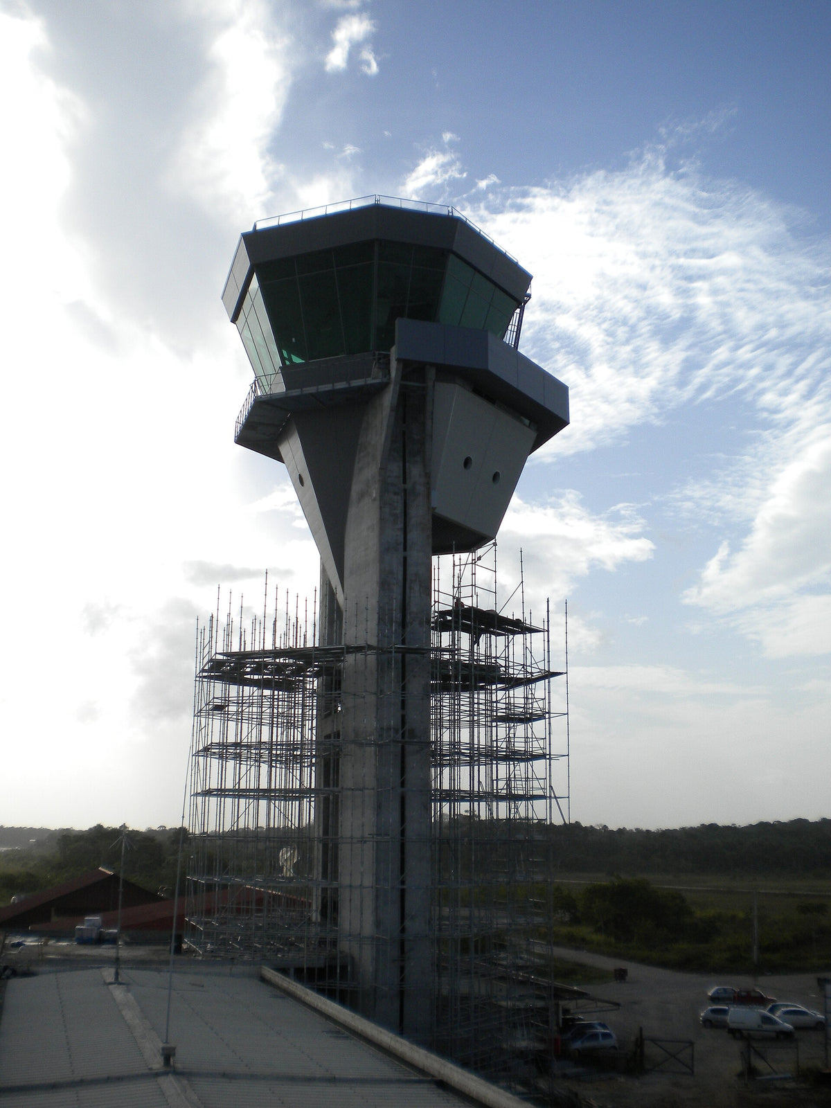 Aéroport Cayenne - Félix Éboué — vue de l'aéroport