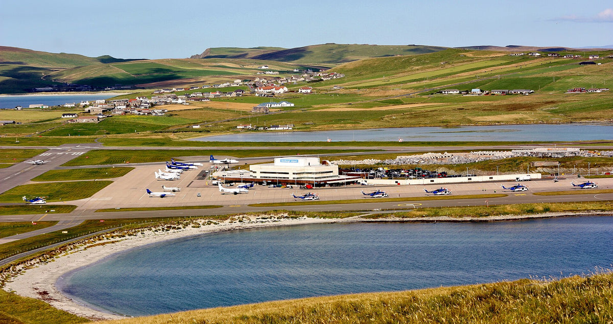 Sumburgh Airport — vue de l'aéroport