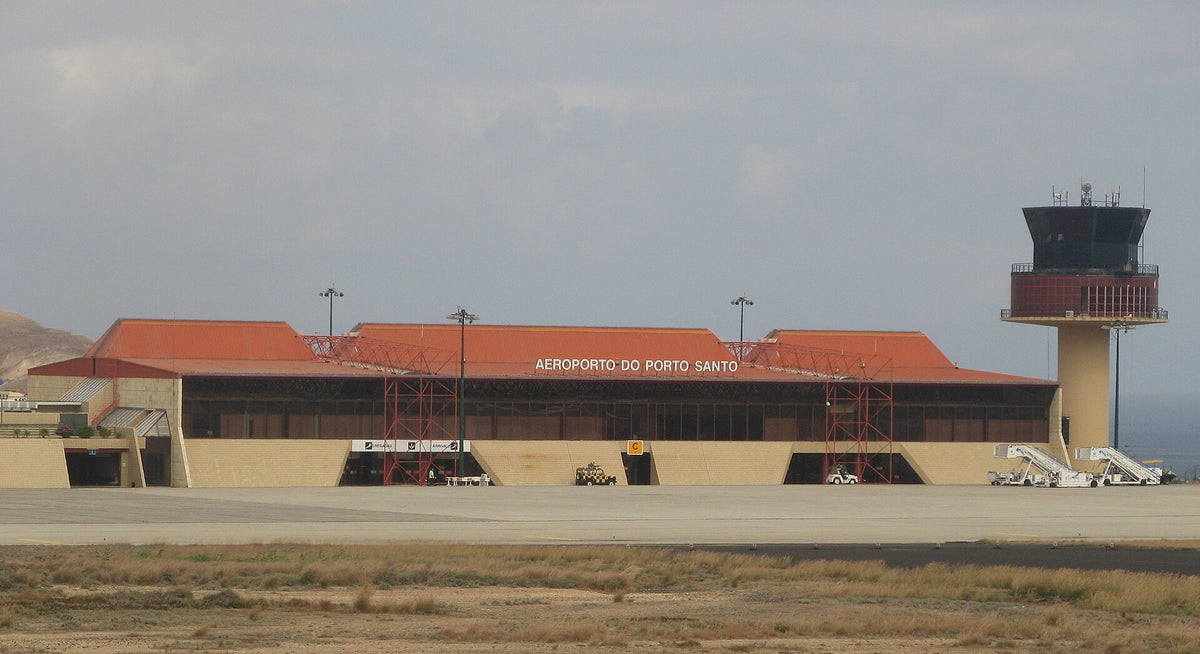 Aéroport de Porto Santo — vue de l'aéroport