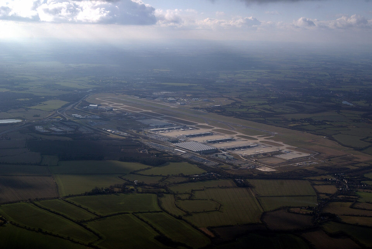 London Stansted Airport — vue de l'aéroport