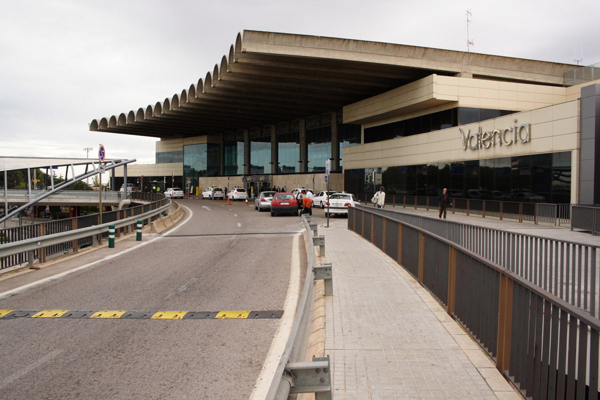 Aéroport de Valencia — vue de l'aéroport