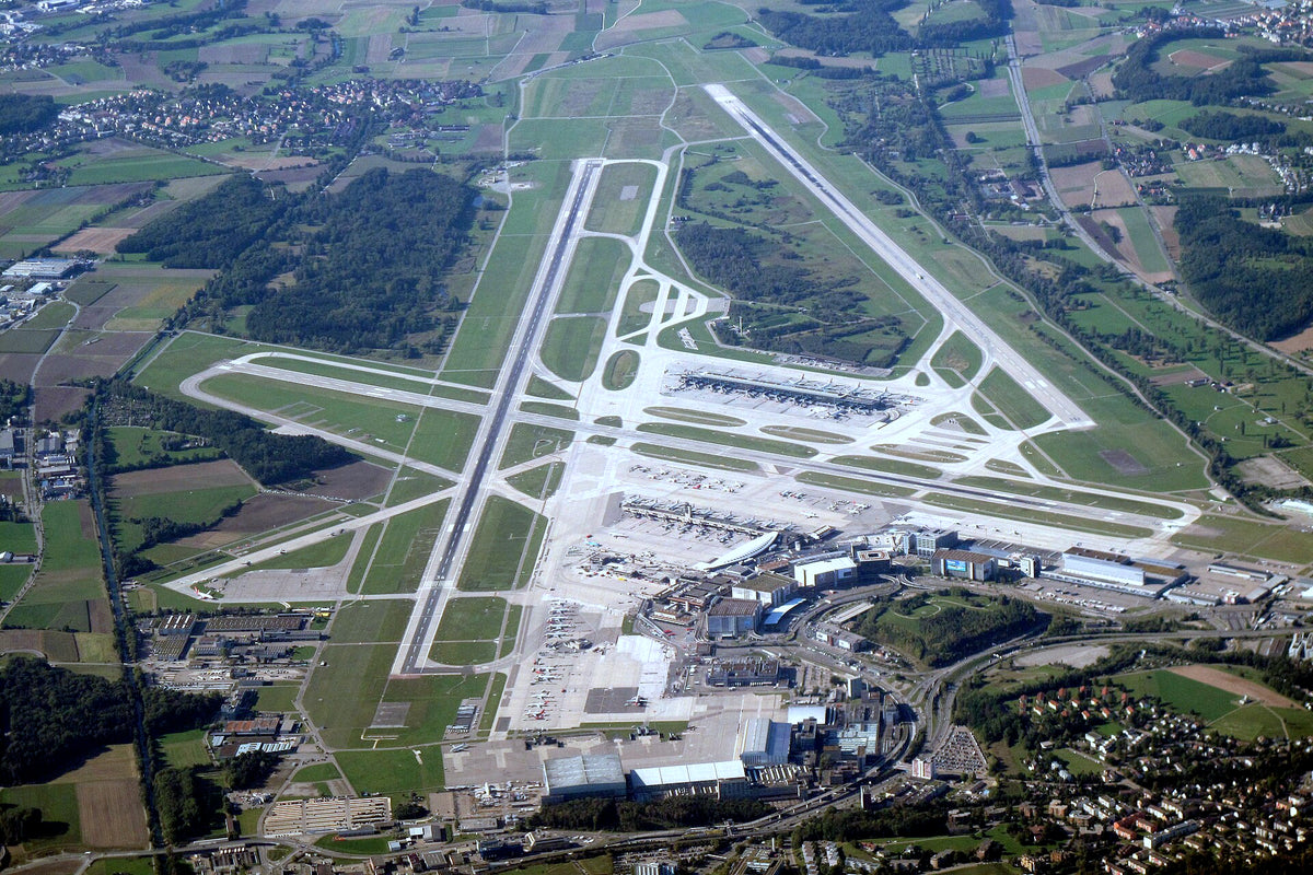 Aéroport de Zurich — vue de l'aéroport