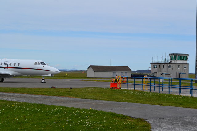 Benbecula Airport — vue de l'aéroport