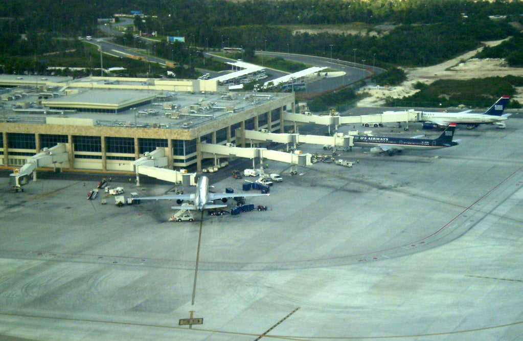 Cancún International Airport — vue de l'aéroport