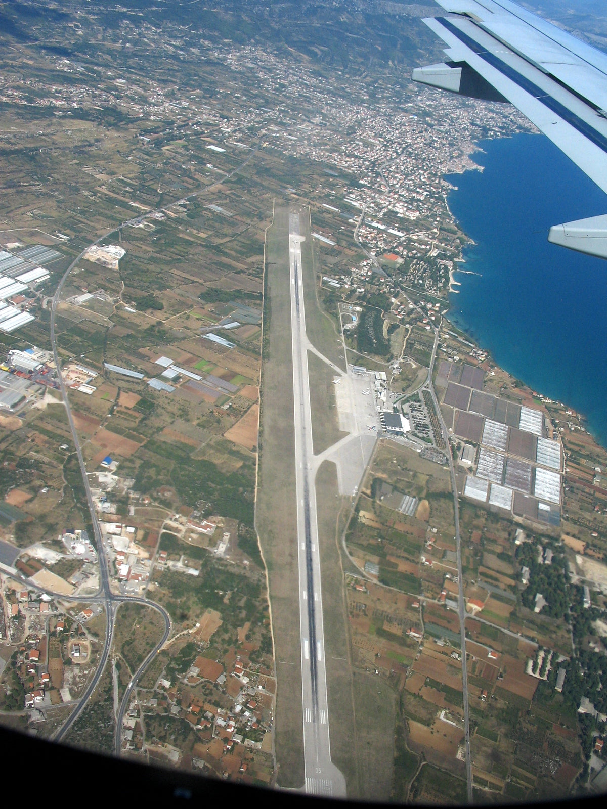 Split Saint Jerome Airport — vue de l'aéroport
