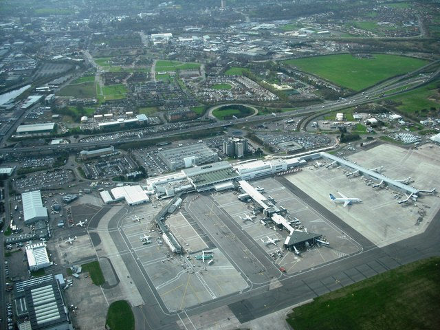 Glasgow Airport — vue de l'aéroport