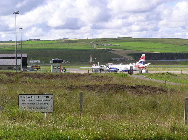 Kirkwall Airport — vue de l'aéroport