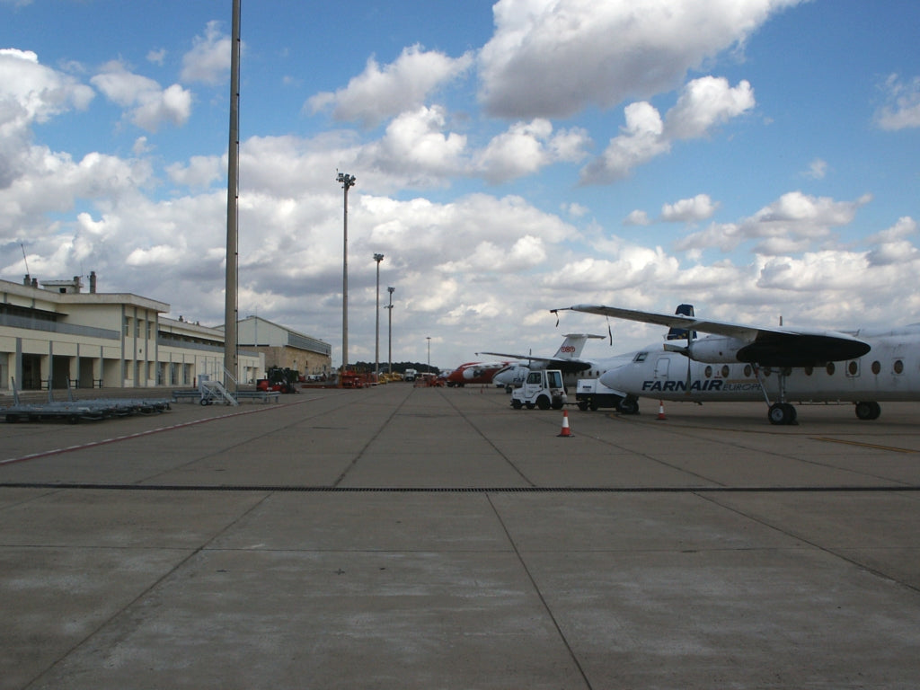 Aéroport de Séville-San Pablo — vue de l'aéroport