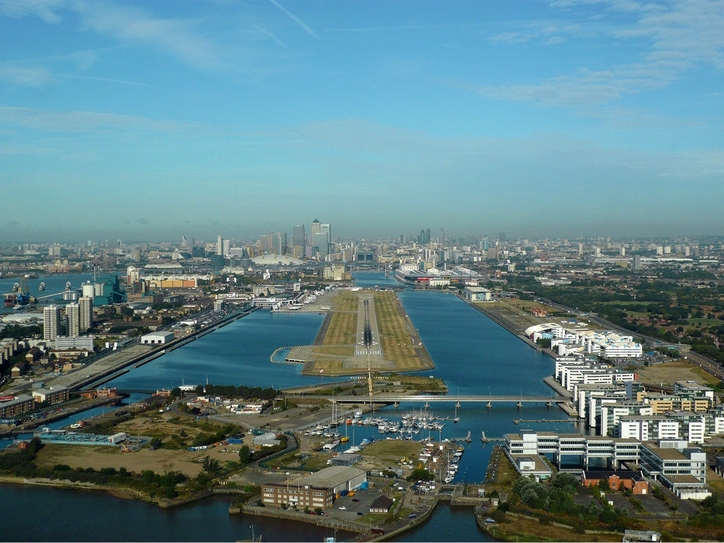 London City Airport — vue de l'aéroport
