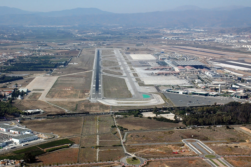 Aéroport de Málaga-Costa del Sol — vue de l'aéroport