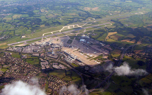 Manchester Airport — vue de l'aéroport