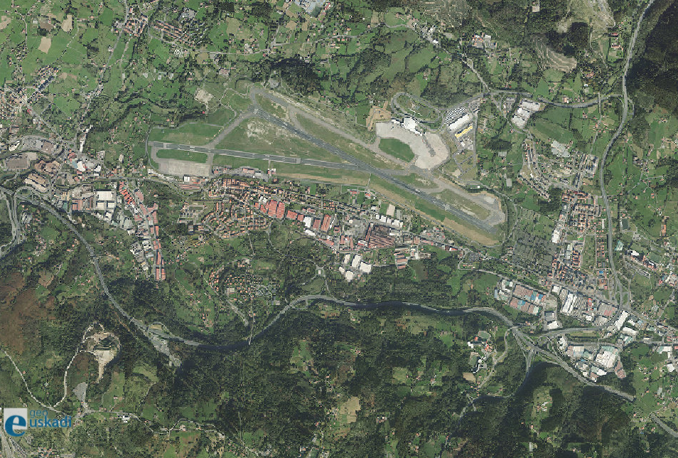 Bilbao Airport — vue de l'aéroport