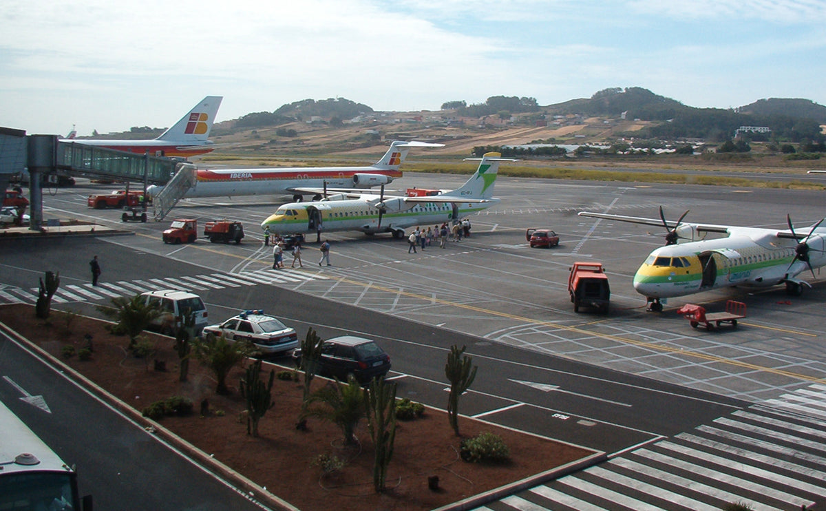 Tenerife Norte-Ciudad de La Laguna Airport — vue de l'aéroport